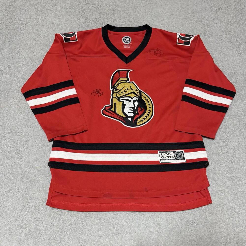 Vintage Reebok Ottawa Senators NHL Jersey Size L/XL Youth